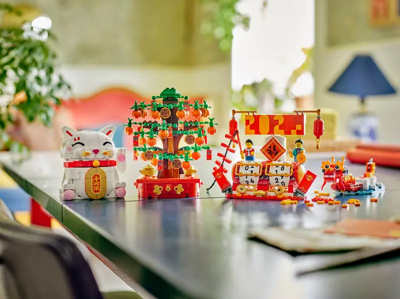 LEGO 40813 Japoński kot szczęścia zdjęcie 6
