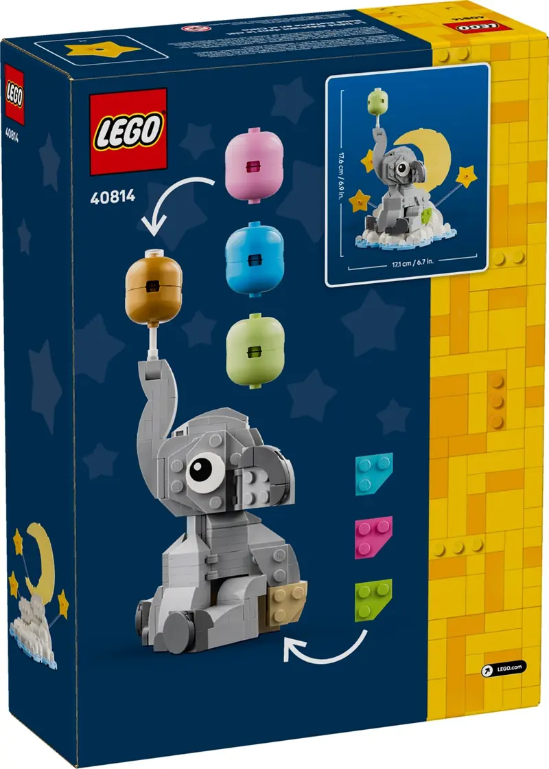LEGO 40814 Słoniątko na niebie zdjęcie 5