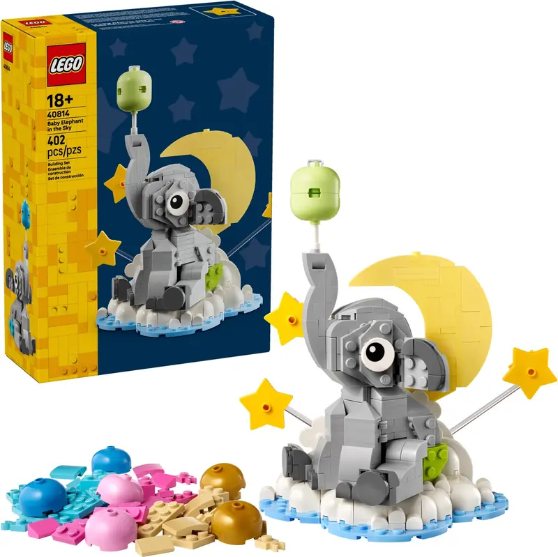 LEGO 40814 Słoniątko na niebie zdjęcie 4