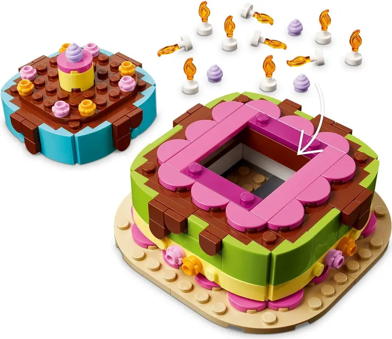 LEGO 40815 Tort na przyjęcie urodzinowe zdjęcie 4
