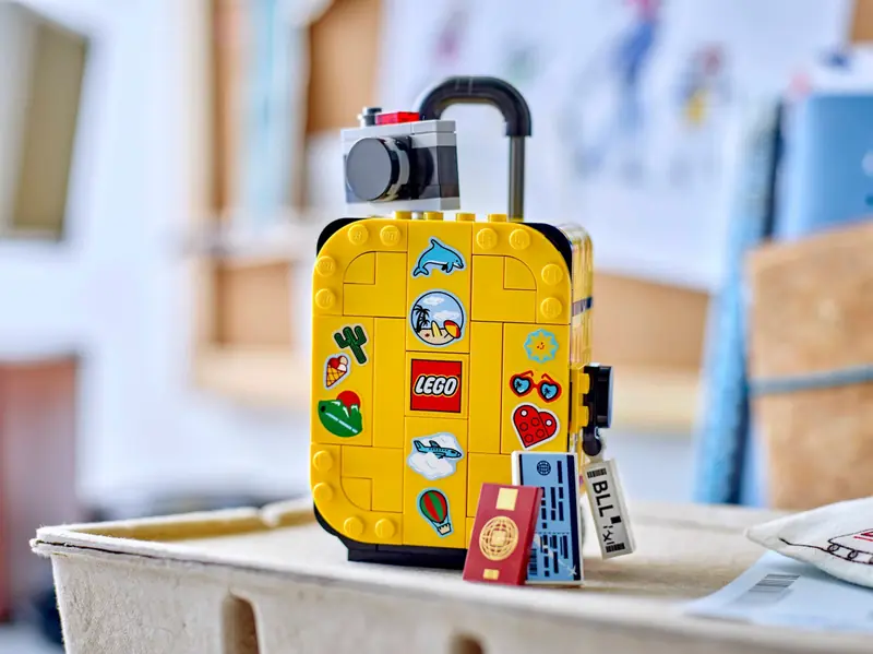 LEGO 40817 Żółta walizka podróżna zdjęcie 6