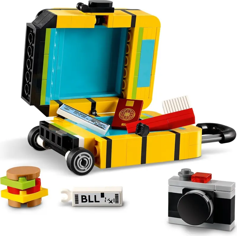 LEGO 40817 Żółta walizka podróżna zdjęcie 4