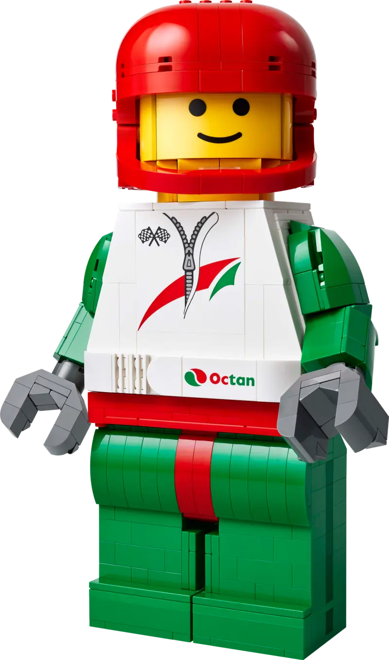 LEGO 40819 Duża minifigurka kierowcy wyścigowego