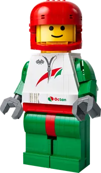 LEGO 40819 Duża minifigurka kierowcy wyścigowego