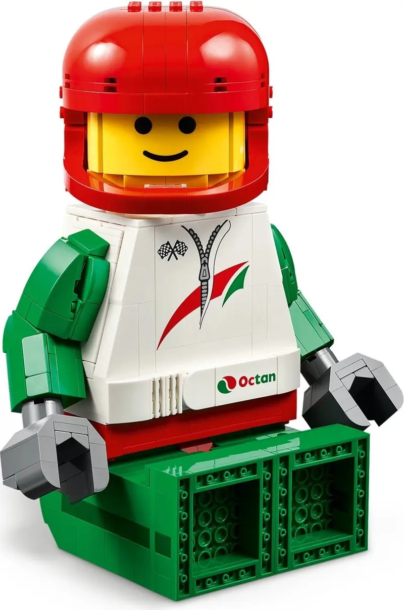 LEGO 40819 Duża minifigurka kierowcy wyścigowego zdjęcie 4