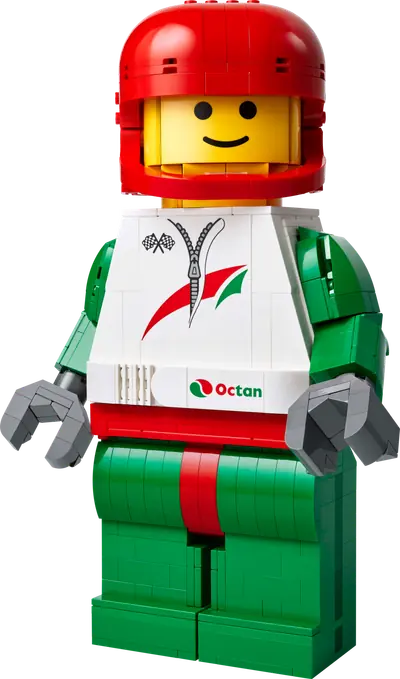 LEGO 40819 Duża minifigurka kierowcy wyścigowego