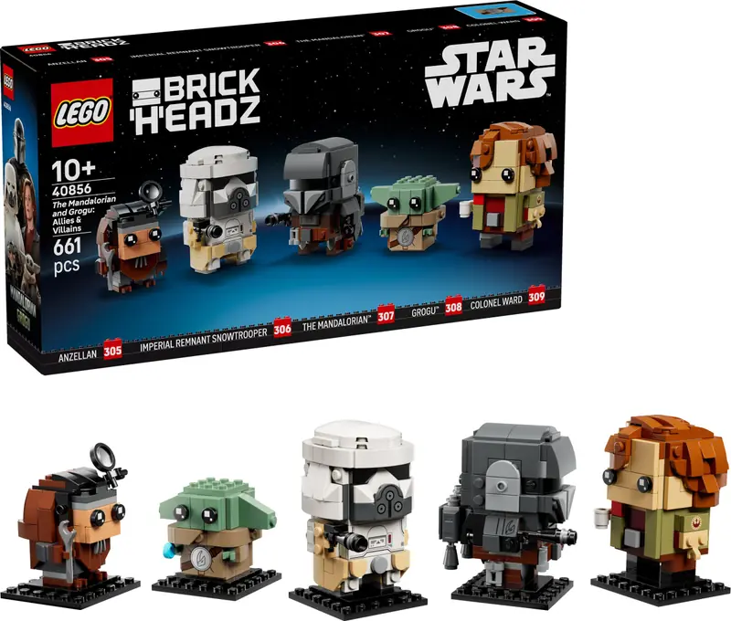 LEGO 40856 The Mandalorian and Grogu: Sojusznicy i złoczyńcy zdjęcie 4