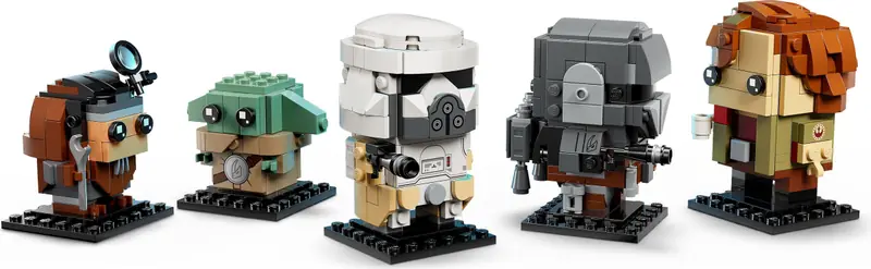 LEGO 40856 The Mandalorian and Grogu: Sojusznicy i złoczyńcy zdjęcie 5