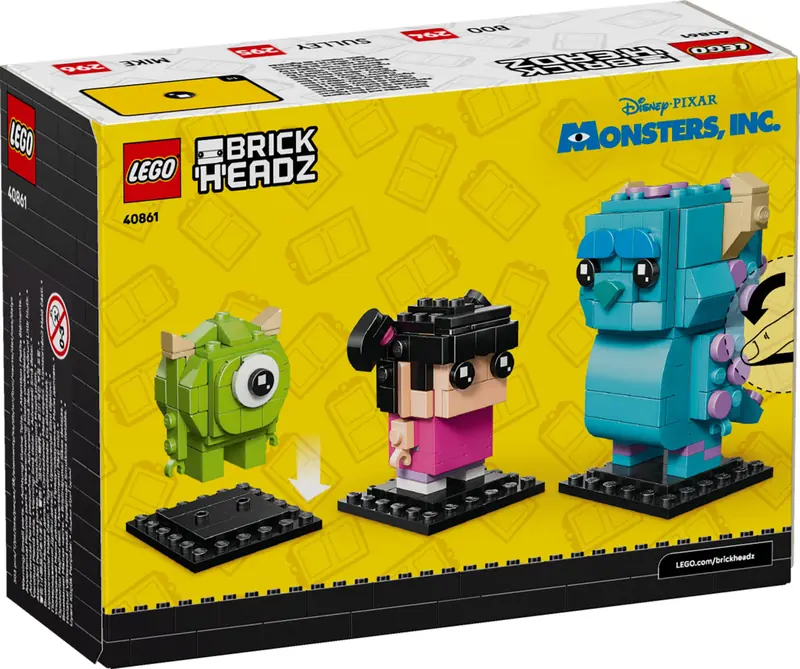 LEGO 40861 Figurki Sulley’ego, Mike’a i Boo zdjęcie 2