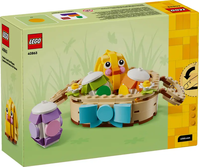 LEGO 40863 Wielkanocny kosz z pisankami zdjęcie 2