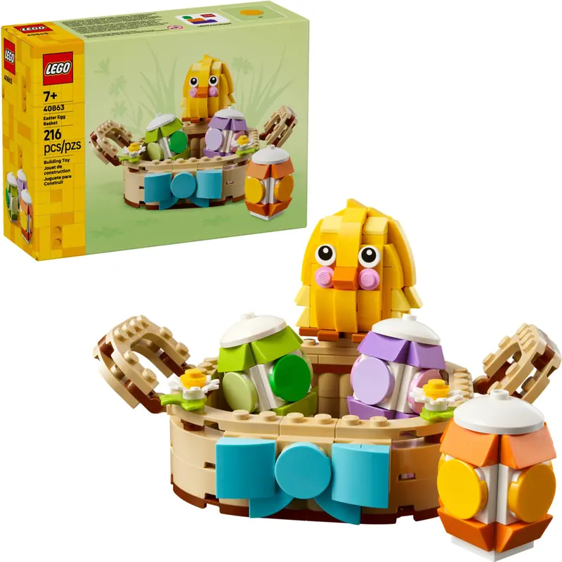 LEGO 40863 Wielkanocny kosz z pisankami zdjęcie 3