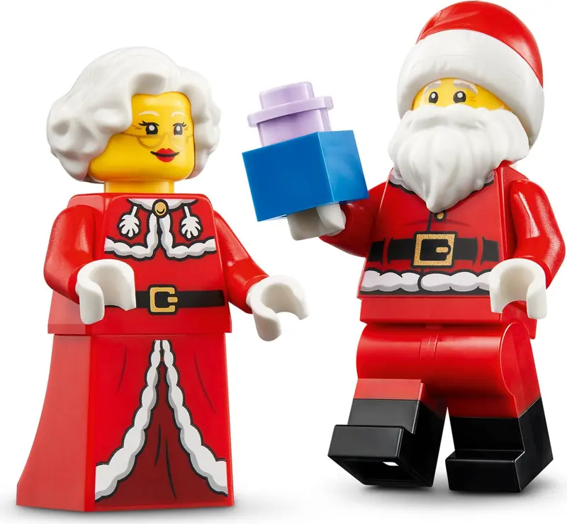 LEGO 40866 Gwiazdkowa przygoda Mikołaja na saniach