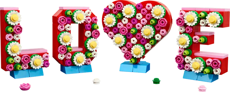 LEGO 40867 Litery pełne miłości