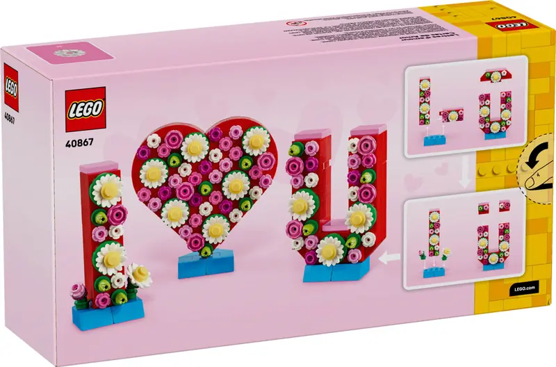 LEGO 40867 Litery pełne miłości zdjęcie 2