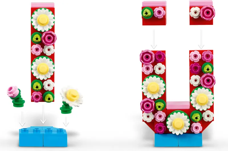 LEGO 40867 Litery pełne miłości zdjęcie 7