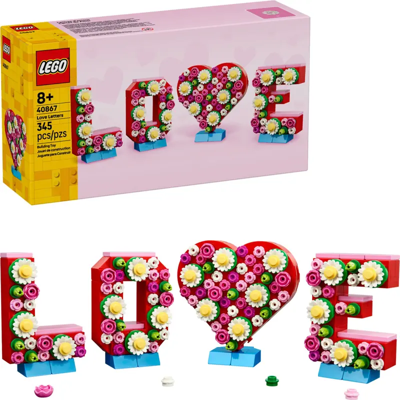 LEGO 40867 Litery pełne miłości zdjęcie 3