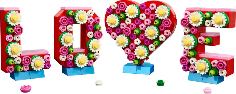 LEGO 40867 Litery pełne miłości zdjęcie 8