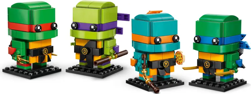 LEGO 40878 Figurki Wojowniczych żółwi ninja zdjęcie 5