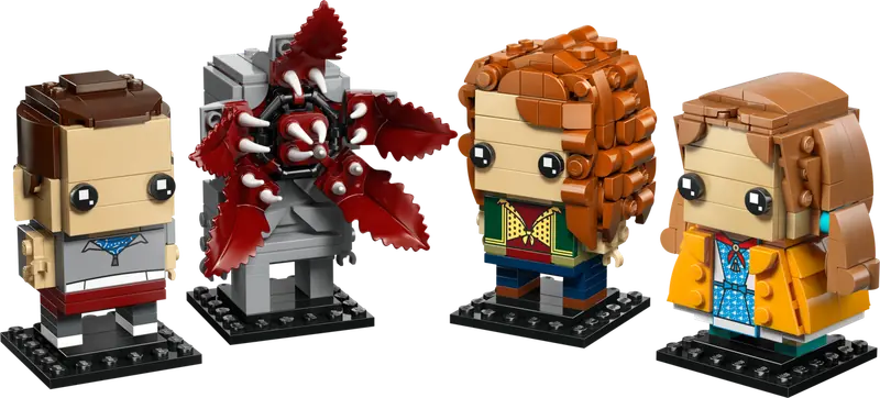 LEGO 40879 Figurki Jedenastki, Maxa, Demogorgona i Holly