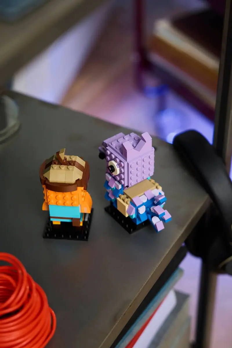 LEGO 40881 Lama Zaopatrzeniowa i Palucha Rybnego - figurki zdjęcie 10