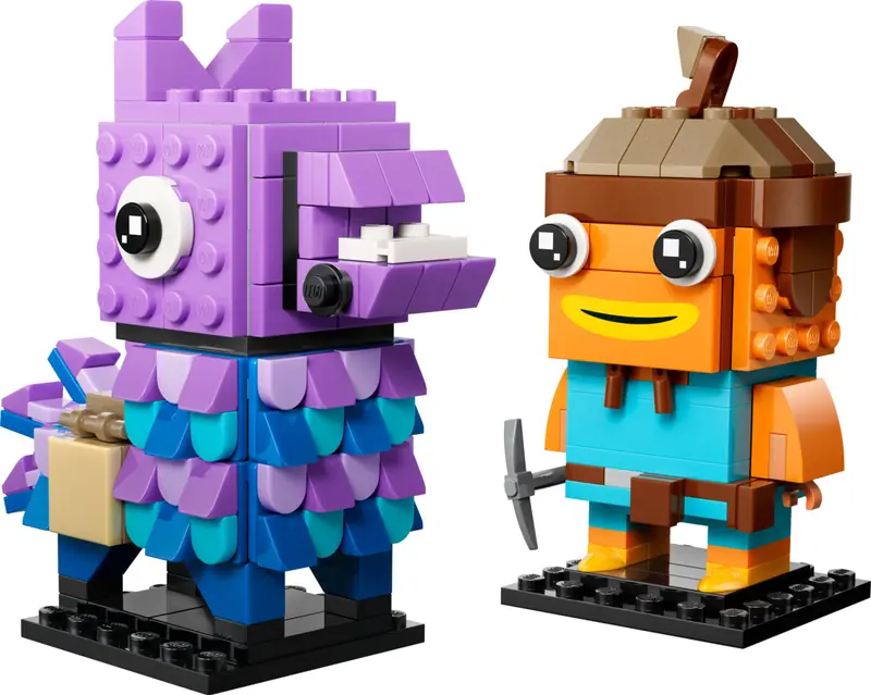 LEGO 40881 Lama Zaopatrzeniowa i Palucha Rybnego - figurki zdjęcie 7