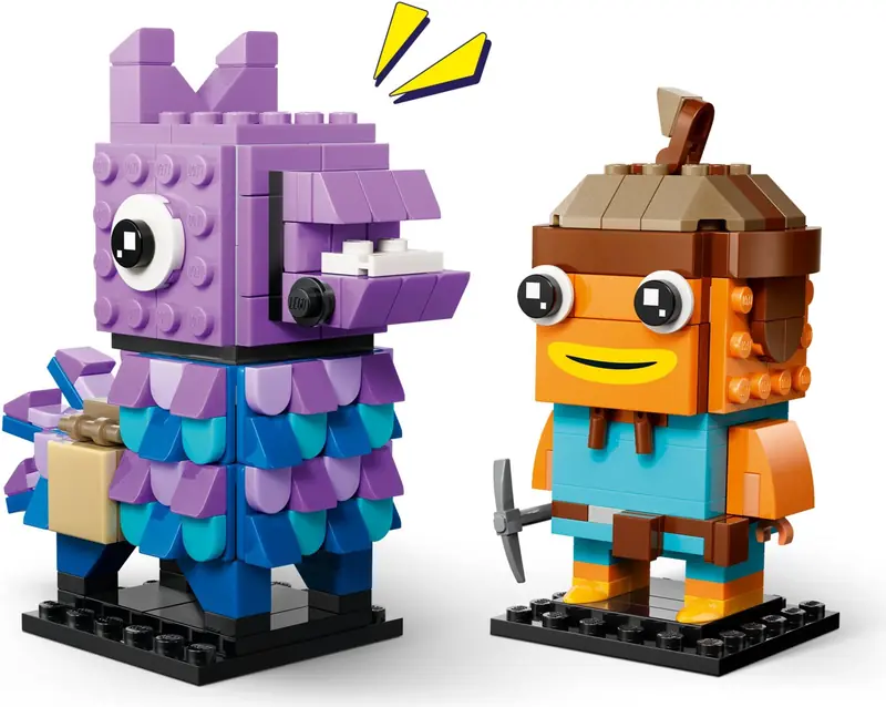 LEGO 40881 Lama Zaopatrzeniowa i Palucha Rybnego - figurki zdjęcie 5