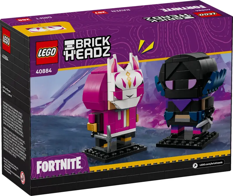 LEGO 40884 Drift i Raven - figurki zdjęcie 3