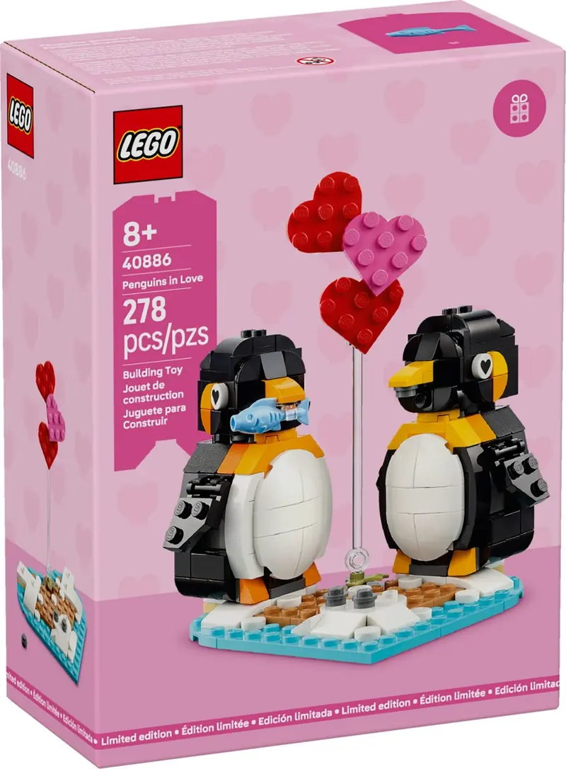 LEGO 40886 Zakochane pingwiny zdjęcie 2