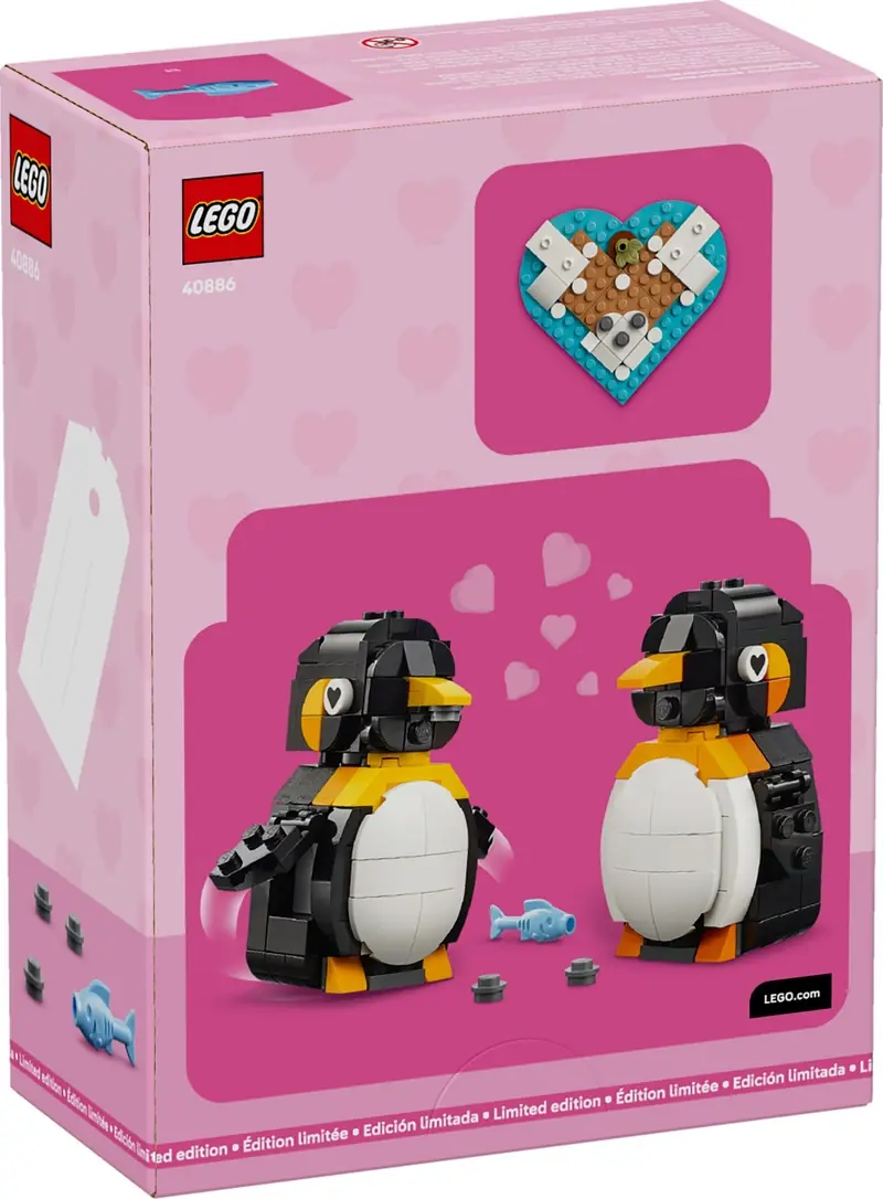 LEGO 40886 Zakochane pingwiny zdjęcie 3
