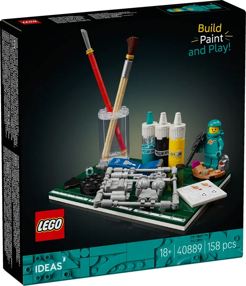 LEGO 40889 Buduj, maluj i baw się!