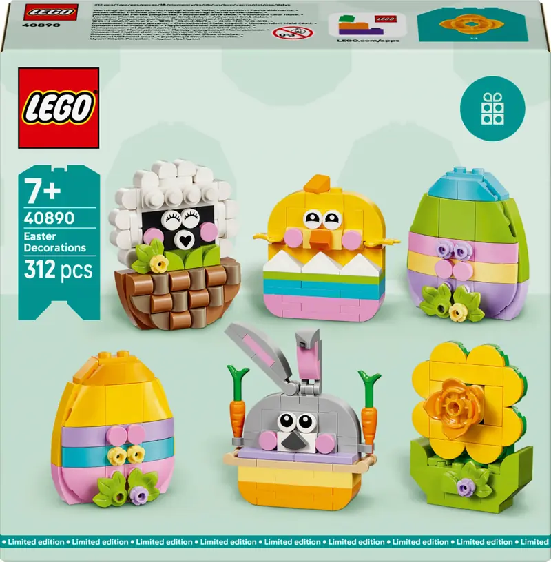 LEGO 40890 Wielkanocne dekoracje zdjęcie 5