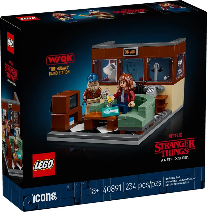 LEGO 40891 Stranger Things: Stacja radiowa WSQK zdjęcie 3