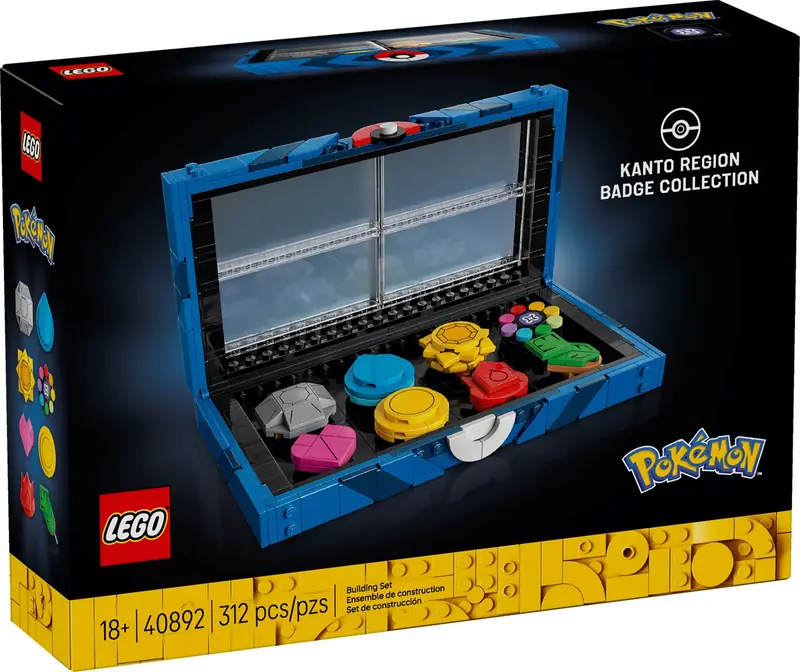 LEGO 40892 Kolekcja odznak z regionu Kanto zdjęcie 3