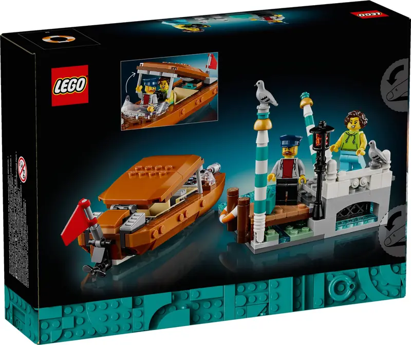 LEGO 40898 Wenecka taksówka wodna