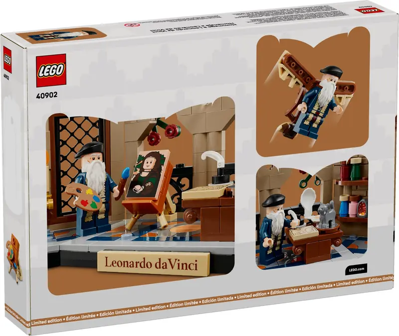 LEGO 40902 Hołd dla Leonarda da Vinci