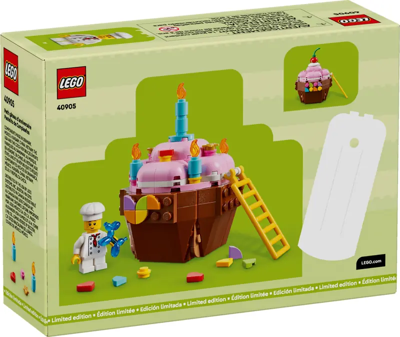LEGO 40905 Urodzinowa babeczka zdjęcie 3