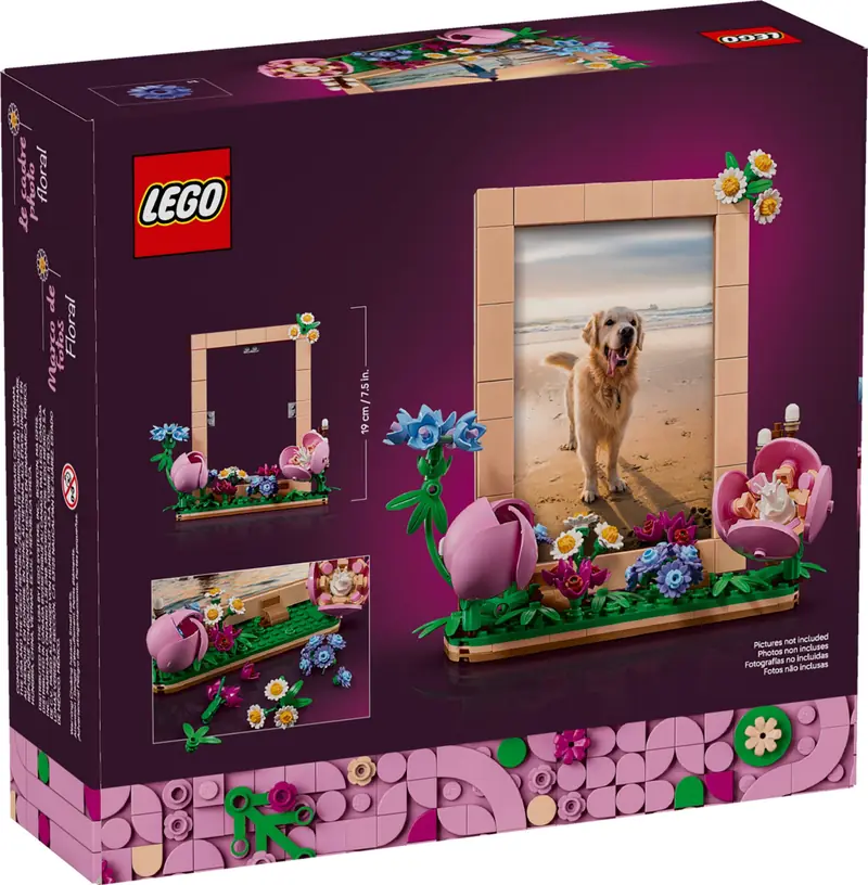 LEGO 40916 Kwiatowa ramka na zdjęcia zdjęcie 3