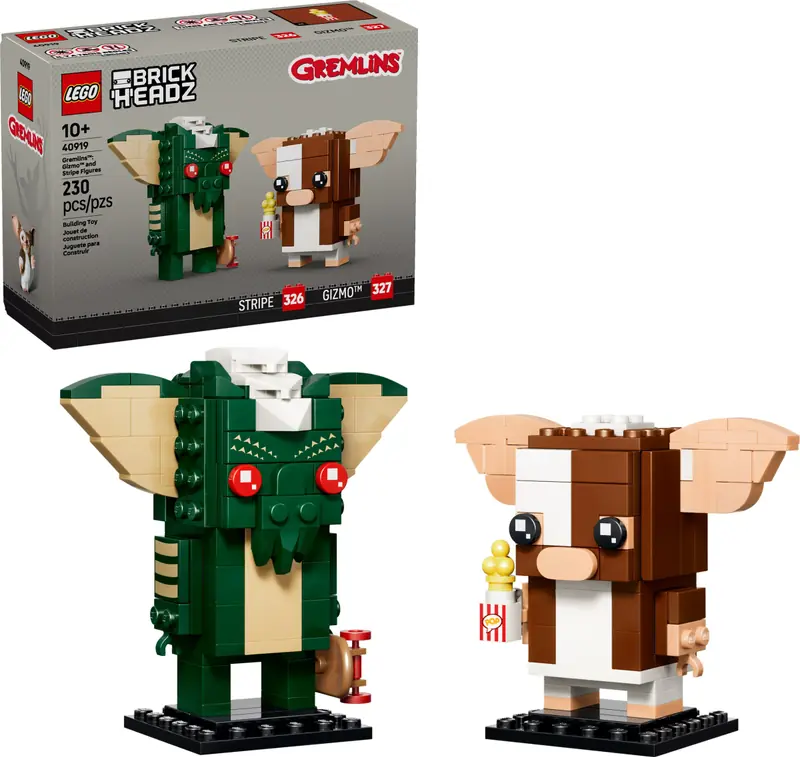 LEGO 40919 Figurki gremlinów: Gizmo i Stripe