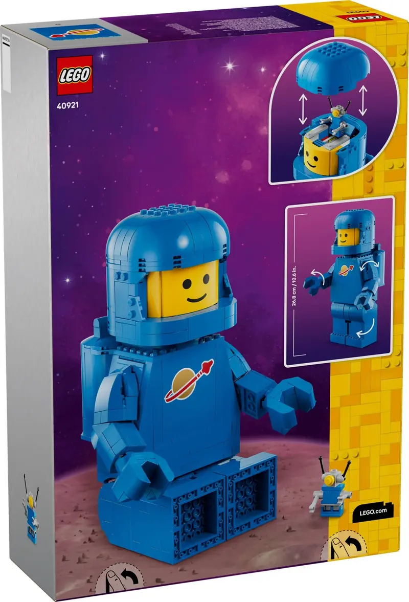 LEGO 40921 Powiększona minifigurka niebieskiego astronauty zdjęcie 2