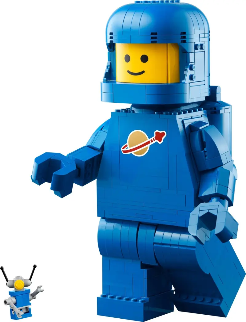 LEGO 40921 Powiększona minifigurka niebieskiego astronauty zdjęcie 4