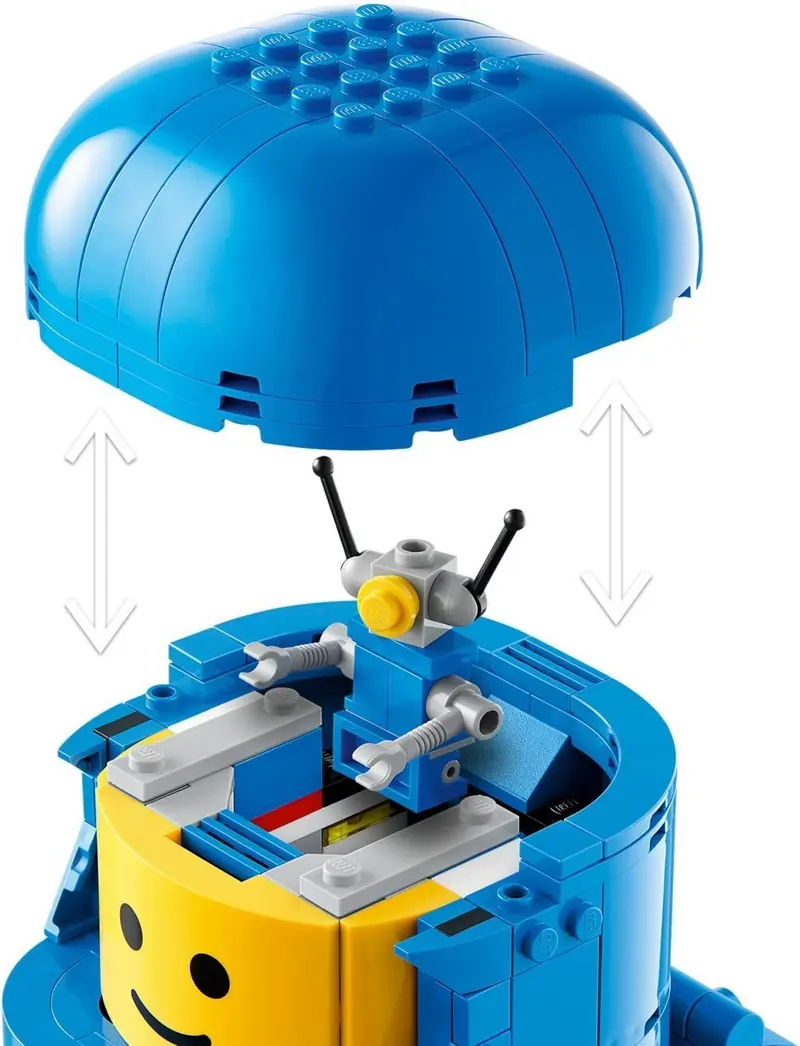 LEGO 40921 Powiększona minifigurka niebieskiego astronauty zdjęcie 8