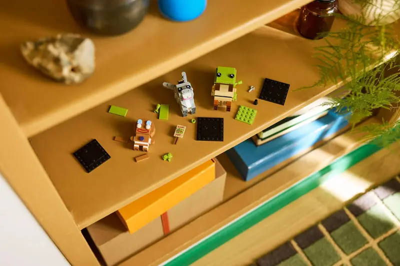 LEGO 40923 Figurki Shreka, Osła i Ciastka zdjęcie 9
