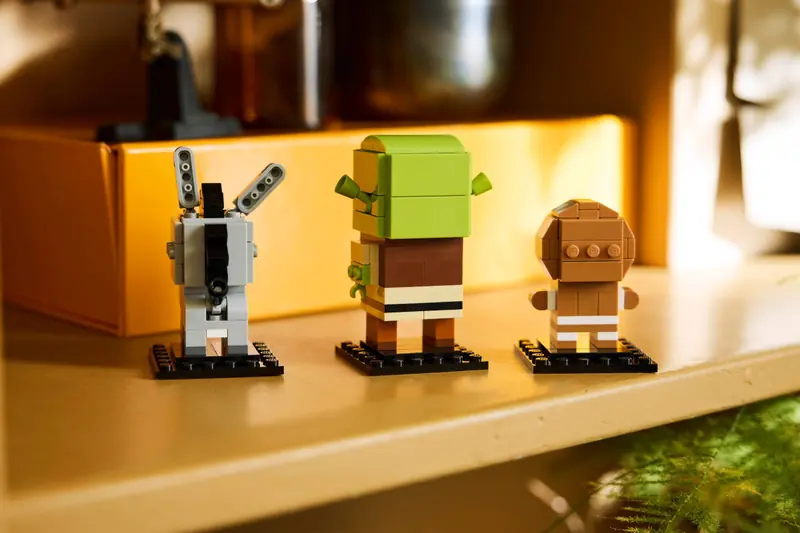 LEGO 40923 Figurki Shreka, Osła i Ciastka zdjęcie 7