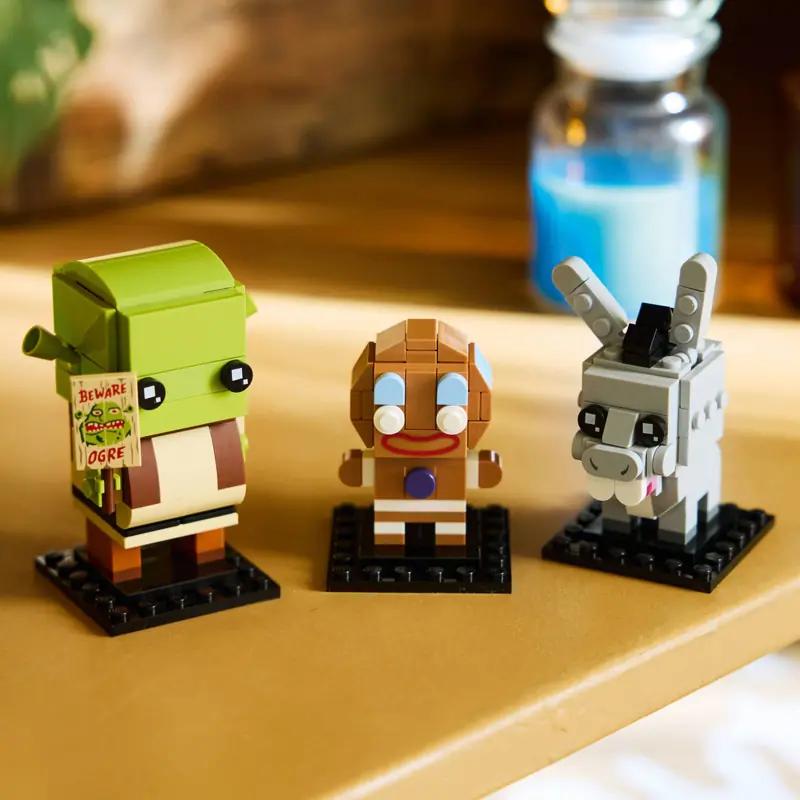 LEGO 40923 Figurki Shreka, Osła i Ciastka zdjęcie 8