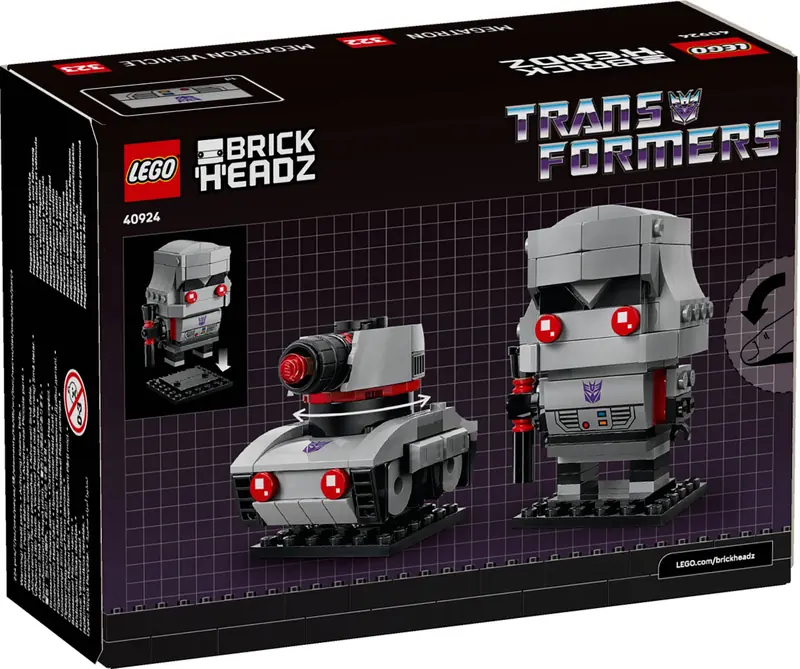 LEGO 40924 Megatron jako robot i pojazd zdjęcie 4