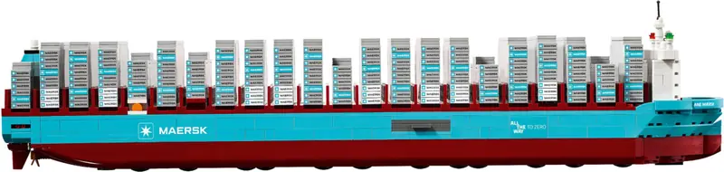 LEGO 40955 Kontenerowiec z Napędem Dual-Fuel Maersk zdjęcie 4