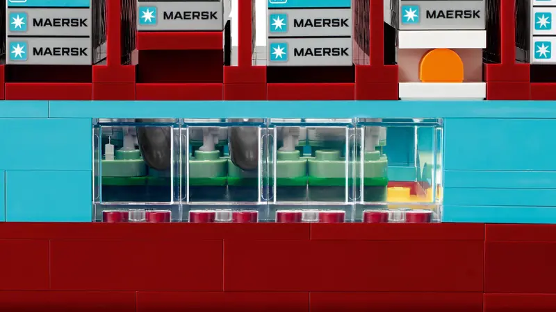 LEGO 40955 Kontenerowiec z Napędem Dual-Fuel Maersk zdjęcie 10
