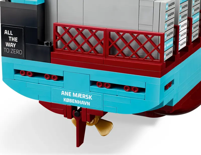 LEGO 40955 Kontenerowiec z Napędem Dual-Fuel Maersk zdjęcie 11