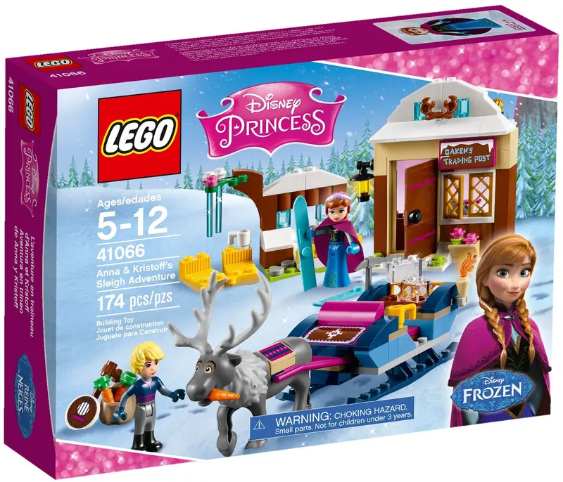 LEGO 41066 Saneczkowa przygoda Anny i Kristoffa zdjęcie 2