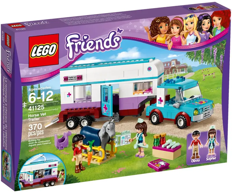 LEGO 41125 Przyczepa lecznicza dla koni zdjęcie 2